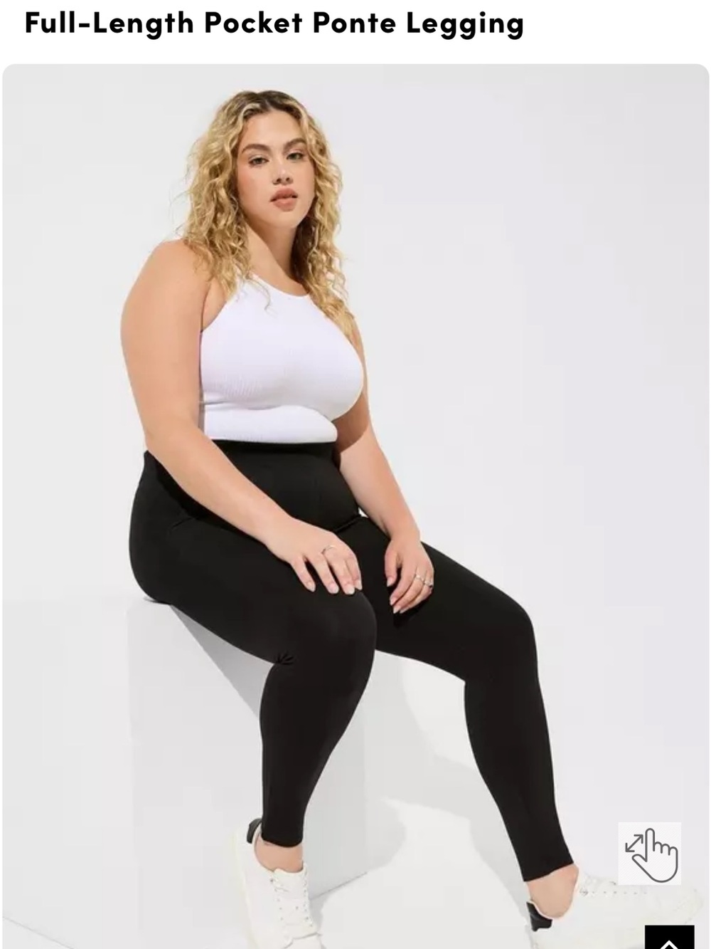 Torrid Pocket Ponte Leggings